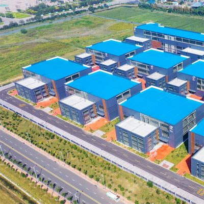 Prefabricated Steel Structure Workshop with Aluminum Windows