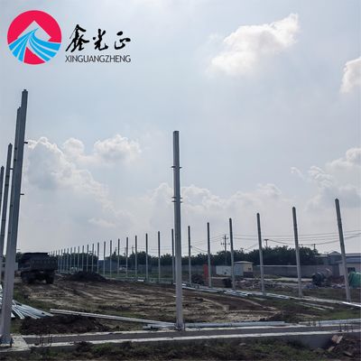 Prefab Steel Structure Chicken House with Sandwich Panel Roof