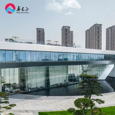 Prefabricated Steel Building H-Section Structure Custom Sizes