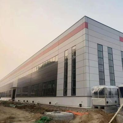 Custom Hot Galvanized Prefab Steel Workshop Structure