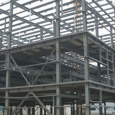 High Efficiency Modern Aesthetics Steel Frame Office Buildings High Durability
