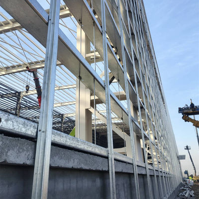 Prefabricated Steel Structure Workshop Buildings with H-shaped Steel Components​