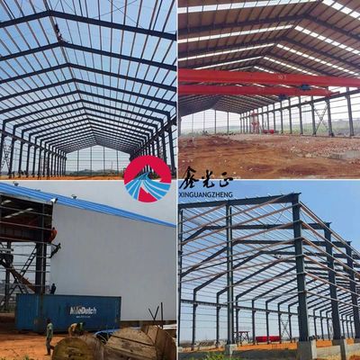 Q355B Q235B Grade Prefabricated Building with Durable Steel Structure and H Steel Main Structure