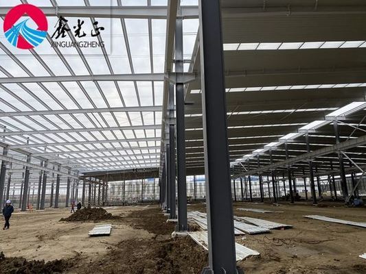 Customizable Steel Hangar with C/Z Galvanized Purlin Snow Loading As Per Customer′s Requirements