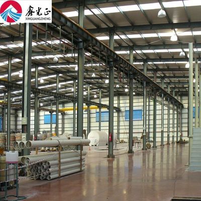 Customizable Prefabricated Steel Structure Warehouse with Galvanized Metal Steel for Large Building Workshops