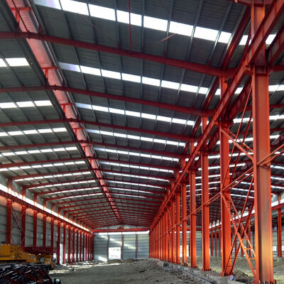 Flange Thickness 5-16mm Steel Fabrication Warehouse Featuring Drawing PKPM Suitable for Heavy Duty Steel Structures and Projects