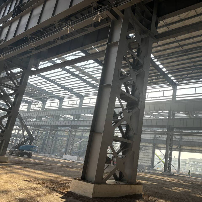 Residential Steel Prefabricated Houses Q355B Main Material Short Assembly Time for Fast Construction