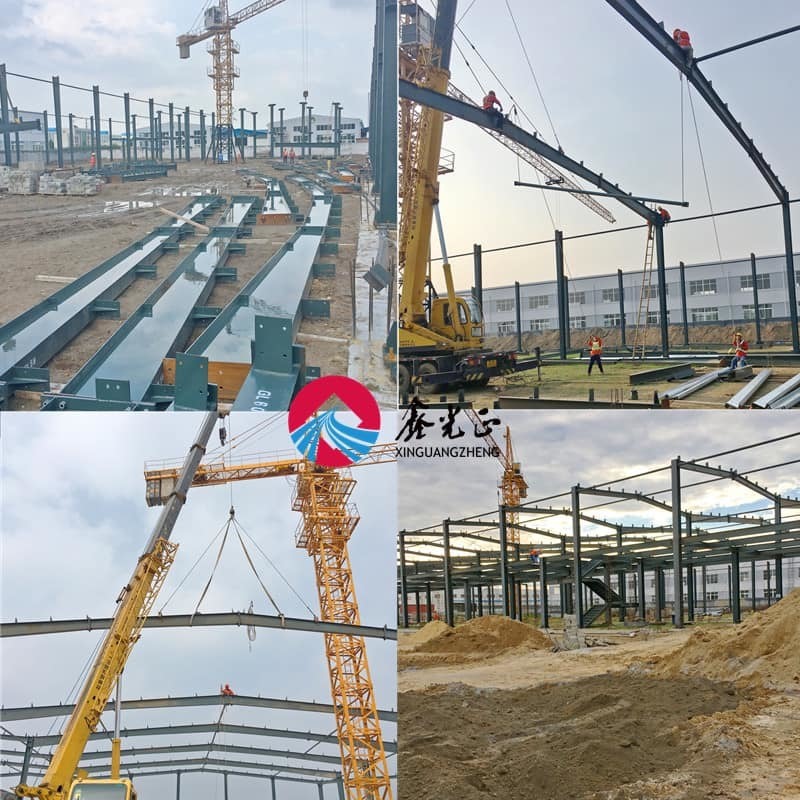 Q355B Q235B Grade Prefabricated Building with Durable Steel Structure and H Steel Main Structure