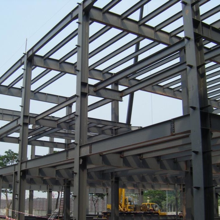 Anti Rust Painting Metal Workshop Buildings Prefabricated Metal Warehouse ODM