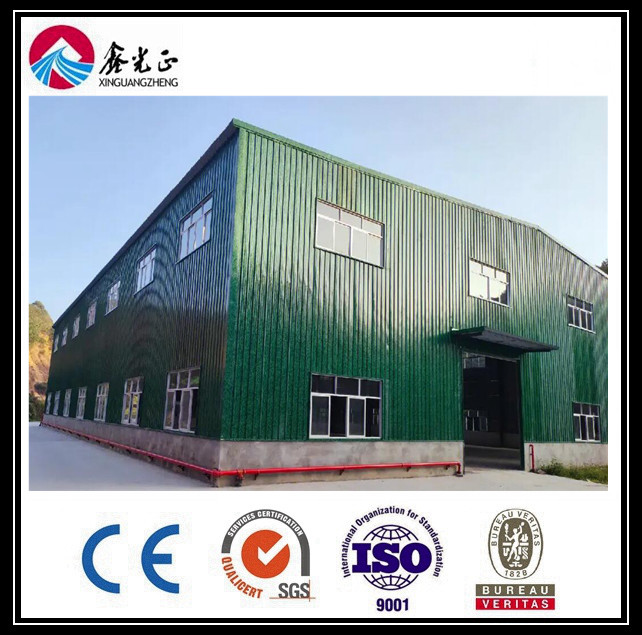 Customizable Prefab Steel Warehouse Building with Seismic Resistance
