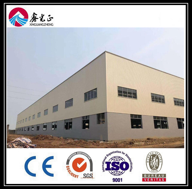 Prefabricated Multi Span Light Gauge Steel Structure Frame Workshop Buildings