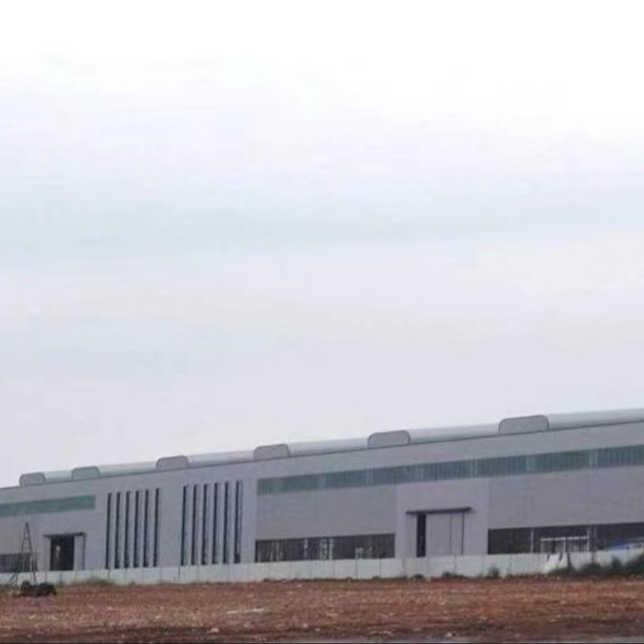 Modern Prefab Workshop Buildings Steel Frame Environmental Friendly