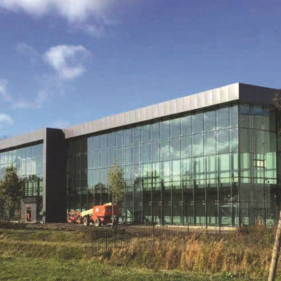 Q355B Steel Frame Office Building - Modern Eco-Friendly Design