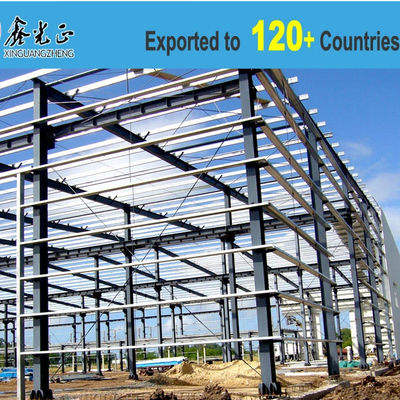 Hot Rolled Steel Frame Buildings Portable Steel Structure Garage