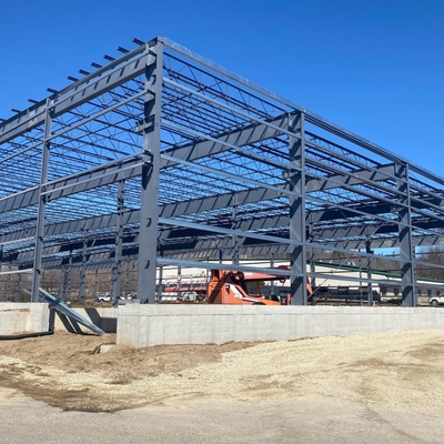 Modern Steel Structure Building Galvanized Industrial Steel Warehouse Construction
