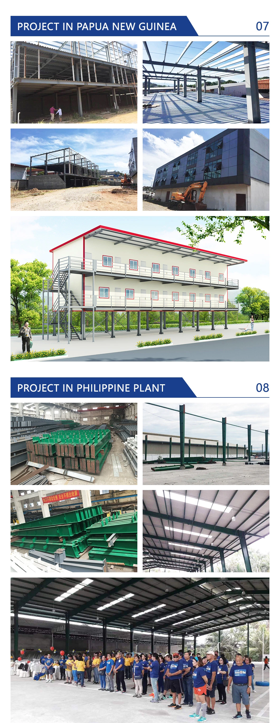 China Free Design of Steel Structure Warehouse Prefabricated Prefab Building Garage Hangar