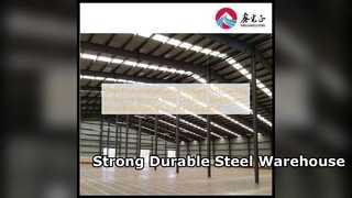 Durable Steel Structure Warehouse Prefab Building Solution